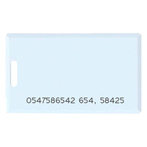 Thick Card