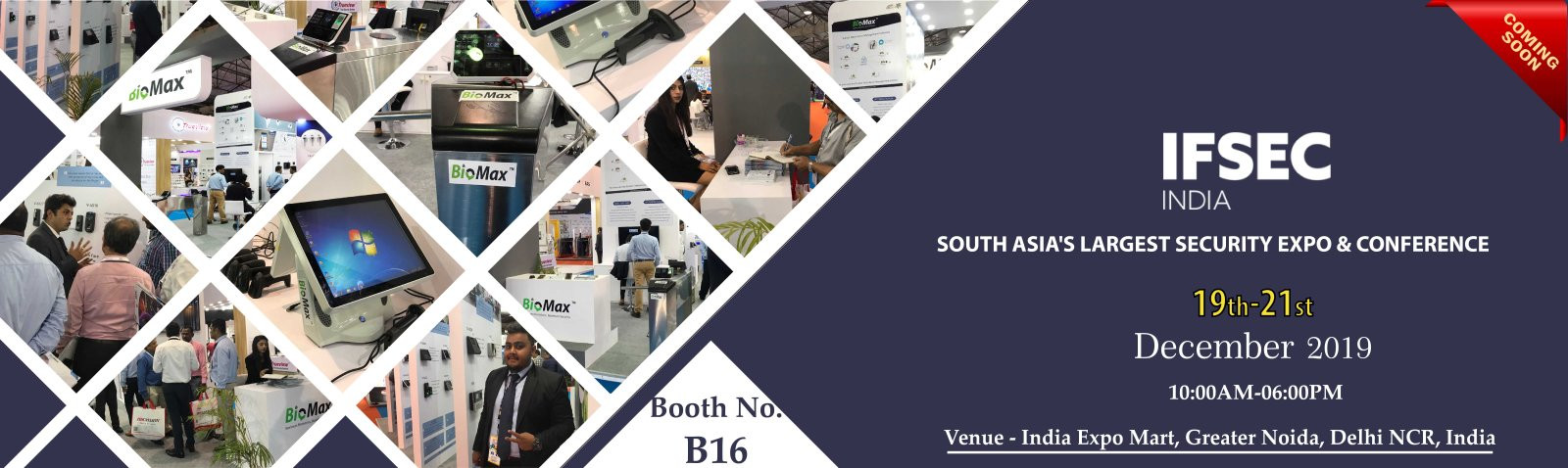 BioMax Security biometric exhibition and trade show