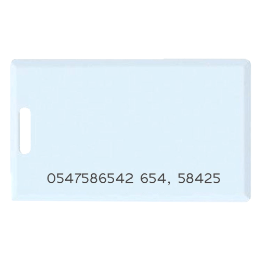 Thick Card
